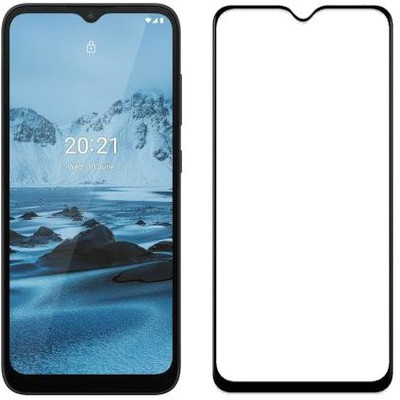 ECMERED Edge To Edge Tempered Glass for Nokia C20 Plus(Pack of 1)