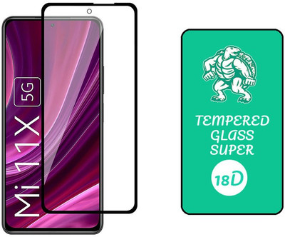 small candy Edge To Edge Tempered Glass for Xiaomi Mi 11X Pro(Pack of 1)