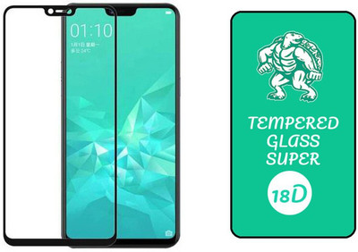 small candy Edge To Edge Tempered Glass for Realme 2(Pack of 1)