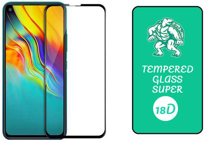 small candy Edge To Edge Tempered Glass for Infinix Note 7 Lite(Pack of 1)