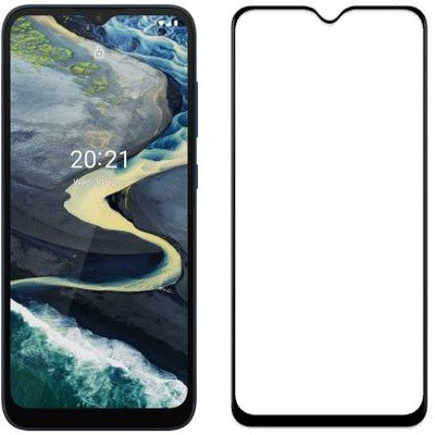 AARERED Edge To Edge Tempered Glass for Nokia C20 Plus(Pack of 1)