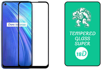 small candy Edge To Edge Tempered Glass for Realme 6(Pack of 1)