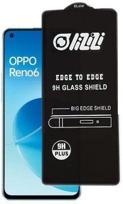 Bigil Edge To Edge Tempered Glass for OPPO Reno6 5G(Pack of 1)