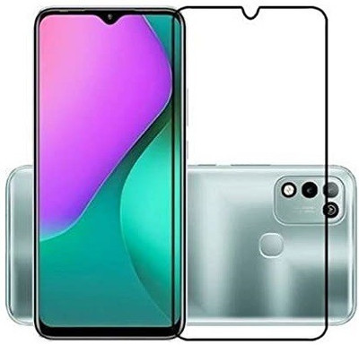 NSTAR Edge To Edge Tempered Glass for Infinix Hot 10s, Infinix Hot 10 Play, Infinix Smart 5, Infinix Smart 4, Infinix Smart 4 Plus(Pack of 1)