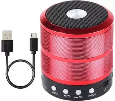 BUFONA Ultra-Mini Bluetooth Speaker mini boost speaker with subwoofer 5 W Bluetooth Soundbar(Red, Stereo Channel)