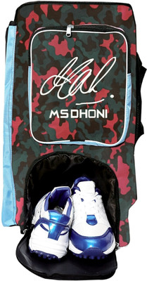 Grow wings New Design Sami Padded Cricket Kit Bag(Blue, Backpack)
