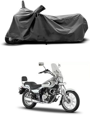 Ascension Two Wheeler Cover for Bajaj(Avenger 220 Cruise, Grey)