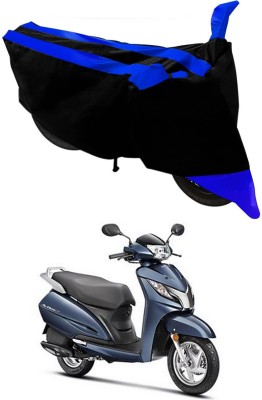 Genipap Two Wheeler Cover for Honda(Activa 125, Blue, Black)