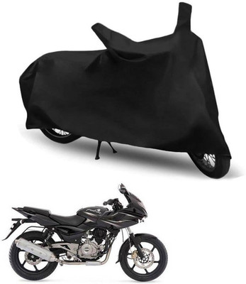 Creative Designz Two Wheeler Cover for Bajaj(Pulsar 220 DTS-i, Black)