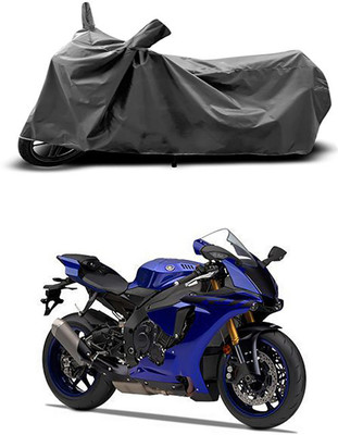 Mdstar Waterproof Two Wheeler Cover for Yamaha(YZF R1, Grey)