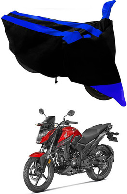 THE REAL ARV Two Wheeler Cover for Honda(X-Blade, Blue, Black)