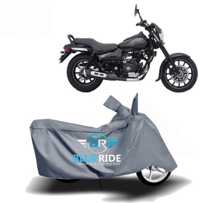 BLUERIDE Two Wheeler Cover for Bajaj(Avenger Street 160, Grey)