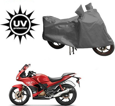 Atulit enterprises Waterproof Two Wheeler Cover for Hero(Karizma ZMR, Grey)