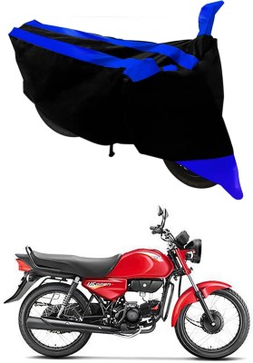 Genipap Two Wheeler Cover for Hero(HF Dawn, Blue, Black)