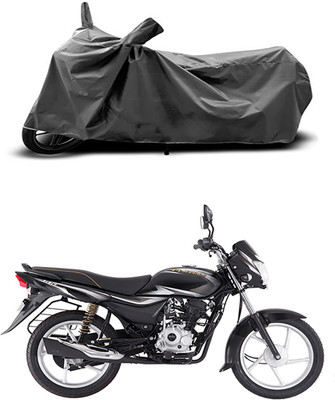 SMDP Two Wheeler Cover for Bajaj(Platina 100 DTS-i, Grey)