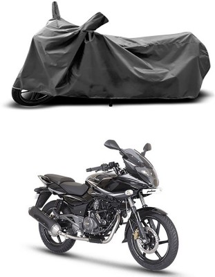 Genipap Two Wheeler Cover for Bajaj(Pulsar 220 DTS-i, Grey)