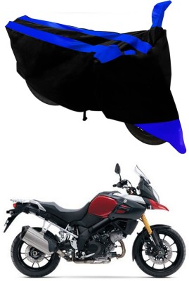 Genipap Two Wheeler Cover for Suzuki(V Strom 1000, Blue, Black)