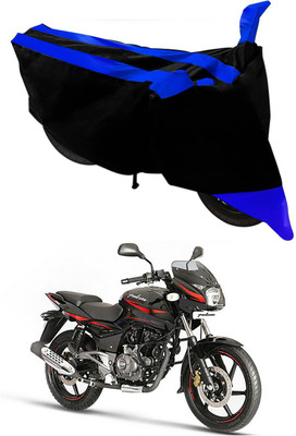 APNEK Two Wheeler Cover for Bajaj(Pulsar 180 DTS-i, Blue, Black)
