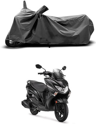 SMDP Two Wheeler Cover for Suzuki(Burgman Street, Grey)