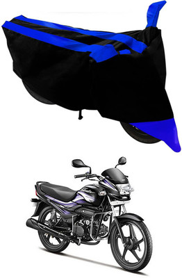 THE REAL ARV Two Wheeler Cover for Hero(Super Splendor, Blue, Black)