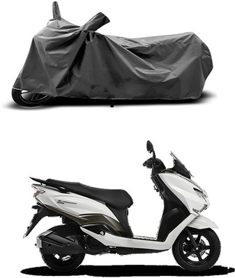 APNEK Two Wheeler Cover for Suzuki(Burgman Street 125, Grey)
