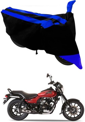 Genipap Two Wheeler Cover for Bajaj(Avenger 180 Street, Blue, Black)