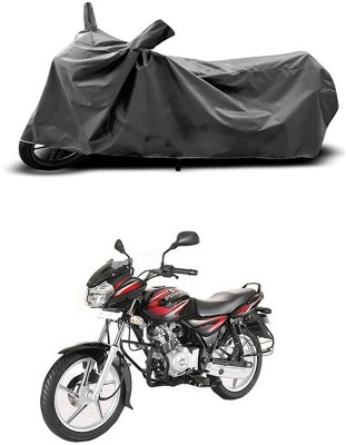 Ascension Two Wheeler Cover for Bajaj(Discover 125 DTS-i, Grey)