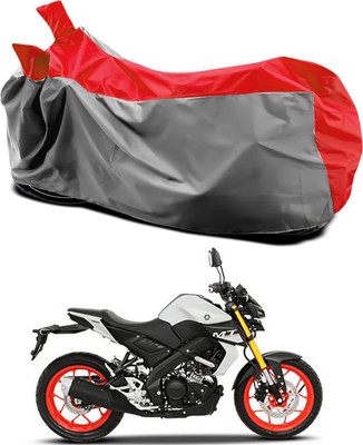 AutoRash Two Wheeler Cover for Yamaha(MT-15, Red, Grey)