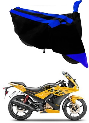 Genipap Two Wheeler Cover for Hero(Karizma ZMR, Blue, Black)