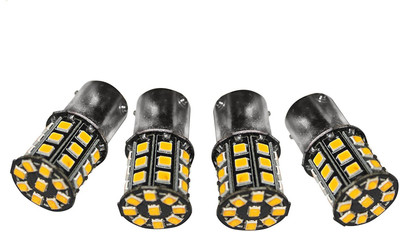 Miwings Front, Rear LED Indicator Light for Yamaha R15, R15 V2, R15 V1(Yellow)