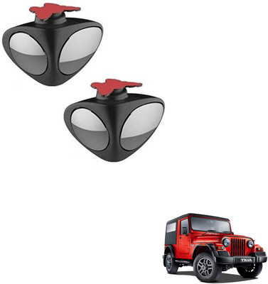SEMAPHORE Manual Blind Spot Mirror For Mahindra Thar(Exterior)