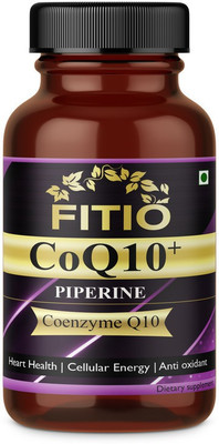 FITIO Natural Coenzyme Q-10 Rich in AntioxidantUltra(60 Capsules)