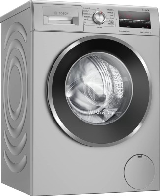 BOSCH 9 Washer with Dryer with In-built Heater Silver(WNA14408IN)   Washing Machine  (Bosch)
