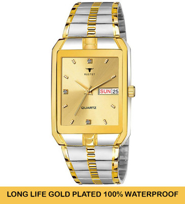 RUSTET IGP-TT-GOLD Waterproof IGP-TT-GOLD Analog Watch  - For Men