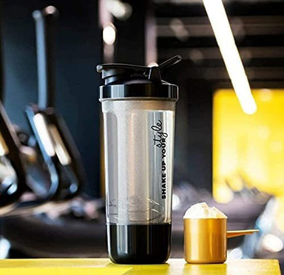 PURCHASE ZONE 600 ml Plastic Shaker(Pack of 1, Multicolor)