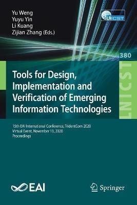 Tools for Design, Implementation and Verification of Emerging Information Technologies(English, Paperback, unknown)