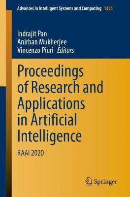 Proceedings of Research and Applications in Artificial Intelligence(English, Paperback, unknown)