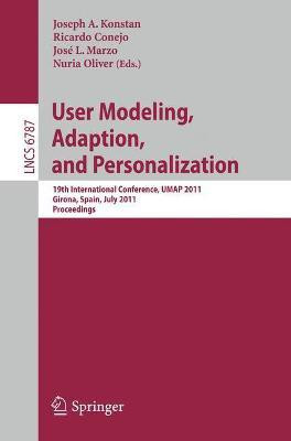 User Modeling, Adaptation and Personalization(English, Paperback, unknown)