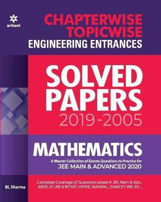 Chapterwise Topicwise Solved Papers Mathematics for Engineering Entrances 2020(English, Paperback, Sharma B.L.)