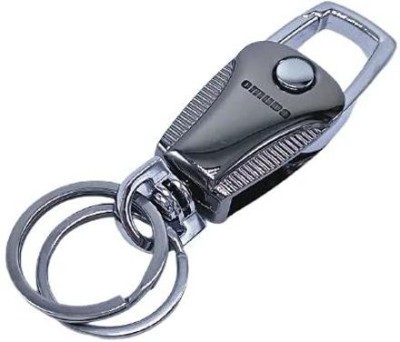 Omuda Premium Hook Metal Gift for boy girls friend husband Bike & Car Key Chain