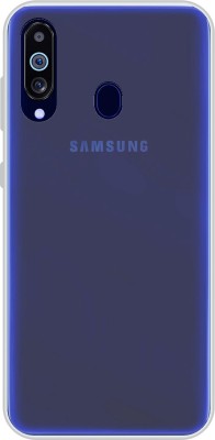 Dreamcase Back Cover for Samsung Galaxy M40(Transparent, Dual Protection, Silicon, Pack of: 1)