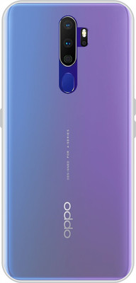 Dreamcase Back Cover for Oppo A9 2020(Transparent, Dual Protection, Silicon, Pack of: 1)