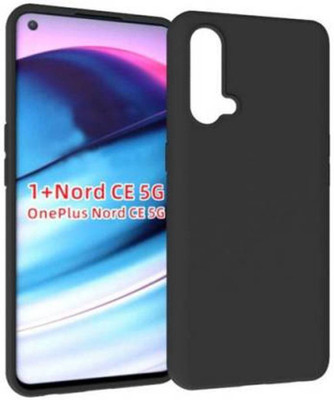 DMJHP Back Cover for OnePlus Nord CE 5G(Black, Pack of: 1)