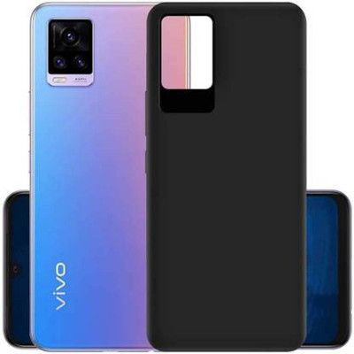 DMJHP Back Cover for Vivo V20(Black, Pack of: 1)