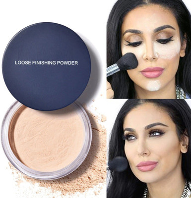 ADJD High Quality Professional Flawless Light Smooth Ultra- Fine Translucent Glow to Glamour Loose Powder Compact(Beige, 12 g)