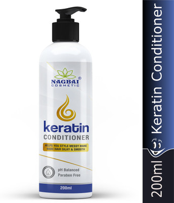 nagbai Keratin Conditioner For Healthy & Smooth, Shiny and Silky Hair(200 ml)