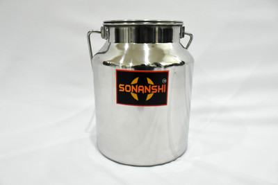 Sonanshi Steel Milk Container  - 4 L(Silver)