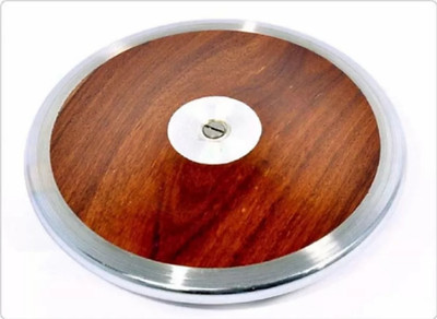 HACKERX 002 Wooden Discus Throw Disc(1 kg)