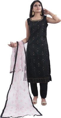 DRESSED UP DIVAS Women Dhoti Pant Dupatta Set