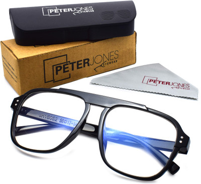PETER JONES Full Rim Square Frame(56 mm)